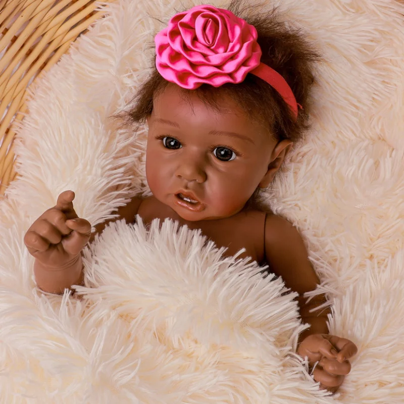 Кукла Реалистичная силиконовая для младенцев 20 дюймов| |