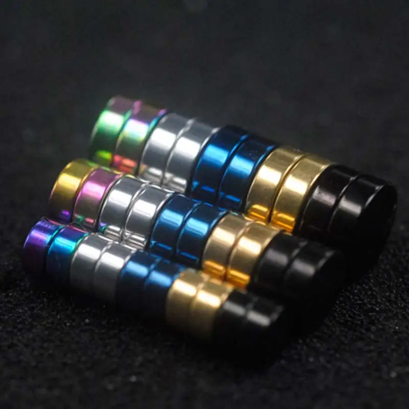 1PC Circle Unique Non Piercing Seaside Strong Magnet Magnetic Mens About 6mm/8mm/10mm/12mm5 Colors Round Ear Clip Hot Sale