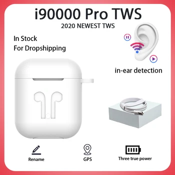

Original i90000 Pro TWS 1:1 In-ear Blutooth Earphone Mini Wireless Headset Headphones Elari PK Aire 2 3 Fone De Ouvido Bluetooth
