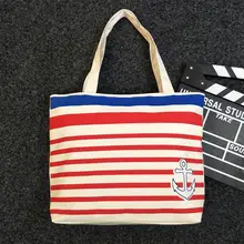 Напечатанная холщовая женская сумка через плечо Экологически чистая хозяйственная сумка креативные полосы Крест Холщовая Сумка оптом a Generati