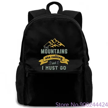 

Vintage Rock Climbinger Hikinger Mountains Are Calling Newest women men backpack laptop travel school adult student