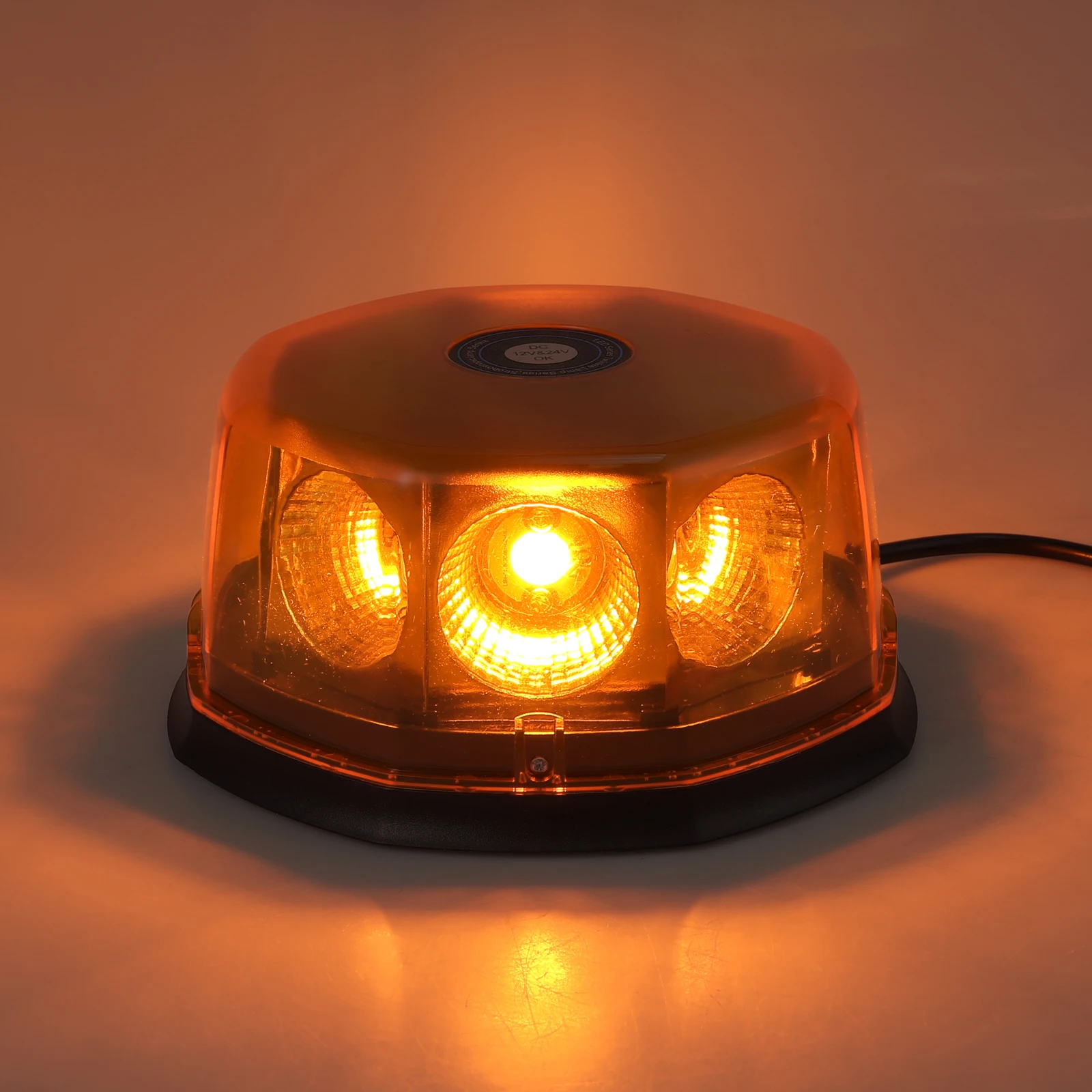 AUTOUTLET для детей возрастом от 12/24V 8-светодиодные лампы COB с поддержкой подключения по аварийный маячок со строб эффектом свет с 5 м Мощность кабель Управление переключатель