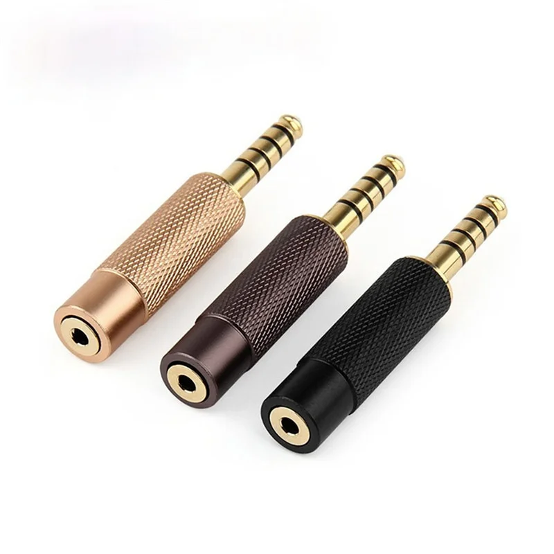 

High Quality Audio Plug Jack 4.4mm 5 Pole Male to 2.5mm 4 Pole Female Balanced Adapter For Sony NW-WM1Z
