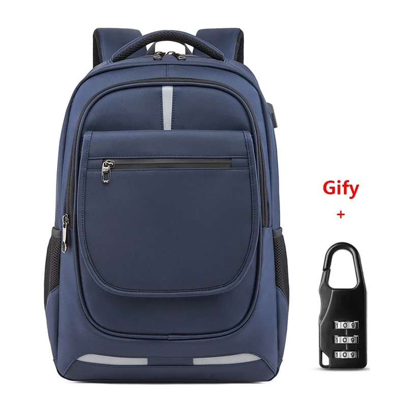 DC. meilun многофункциональный дорожный рюкзак для мужчин Подростковая школьная 1" Сумка для ноутбука водонепроницаемый мужской рюкзак большой емкости - Цвет: Синий