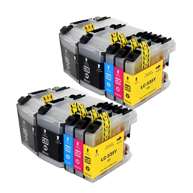 2SET 2BK 10PCS LC539XL LC535XL LC539 LC535 чернильные картриджи DCP-J100 DCP-J105 MFC-J200 DCPJ100 DCPJ105 MFCJ200 струйный принтер - Цвет: 2SET 2BK 10PCS