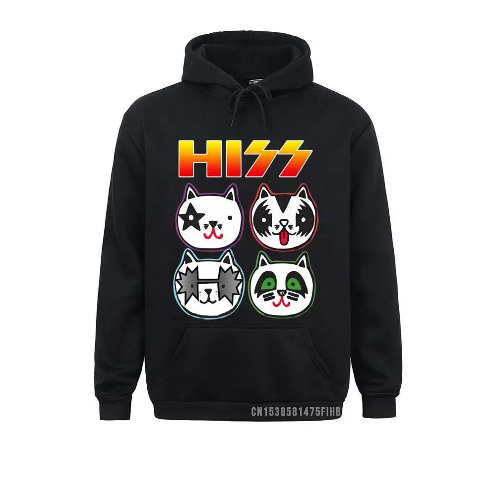 

Hiss Band Cat Hoodie Funny Gift Cat Hoodie Prevalent Men Sweatshirts Birthday Hoodies Long Sleeve Classic Hoods