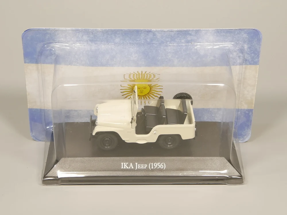 IX O 1:43 IKA Jeep 1958 эксклюзивная игрушечная машинка из сплава для детей, детские игрушки, модель подарка, оригинальная коробка