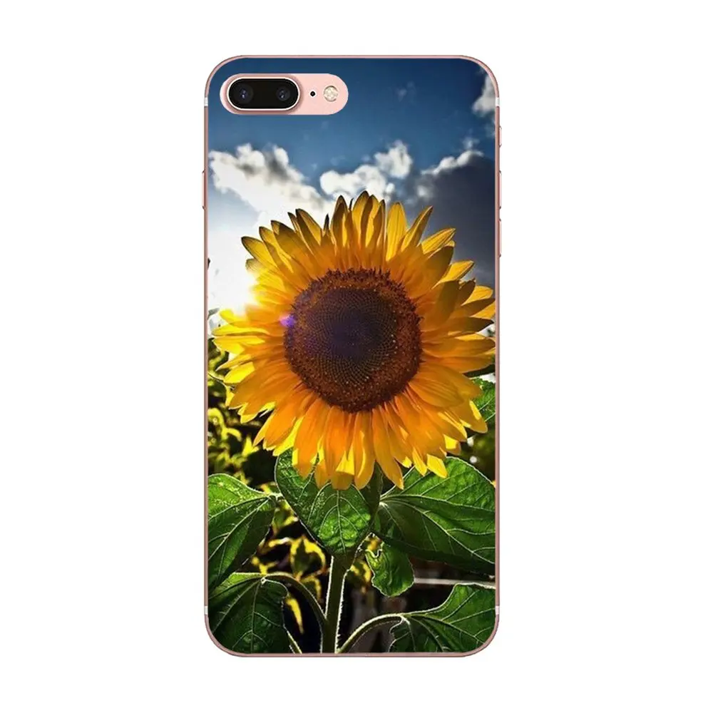 as picture Мягкие чехлы Красивый Подсолнух Летний сад для Xiaomi Redmi Mi 4 7A 9T K20 CC9 CC9e Note 7 9 Y3 SE Pro Prime Go Play - Цвет: as picture