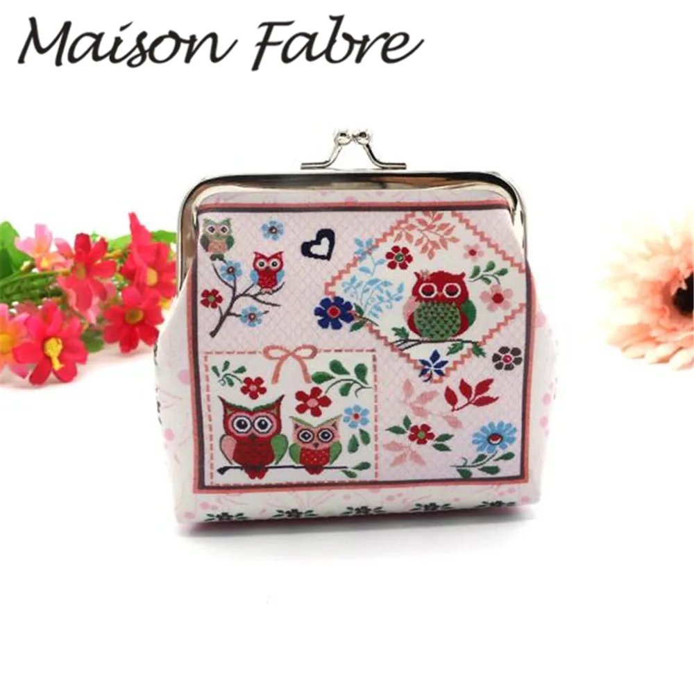 Maison fabre 2019 кошельки с персонажами мультфильмов животных сова обувь для девочек портмоне для женщин дамы маленький кошелек, кожаный детей