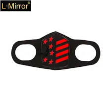 L. Mirror 1 шт. модная Пылезащитная маска обновленная версия для мужчин и женщин противотуманная дымка Pm2.5 пыльца 3D Пылезащитная маска для рта