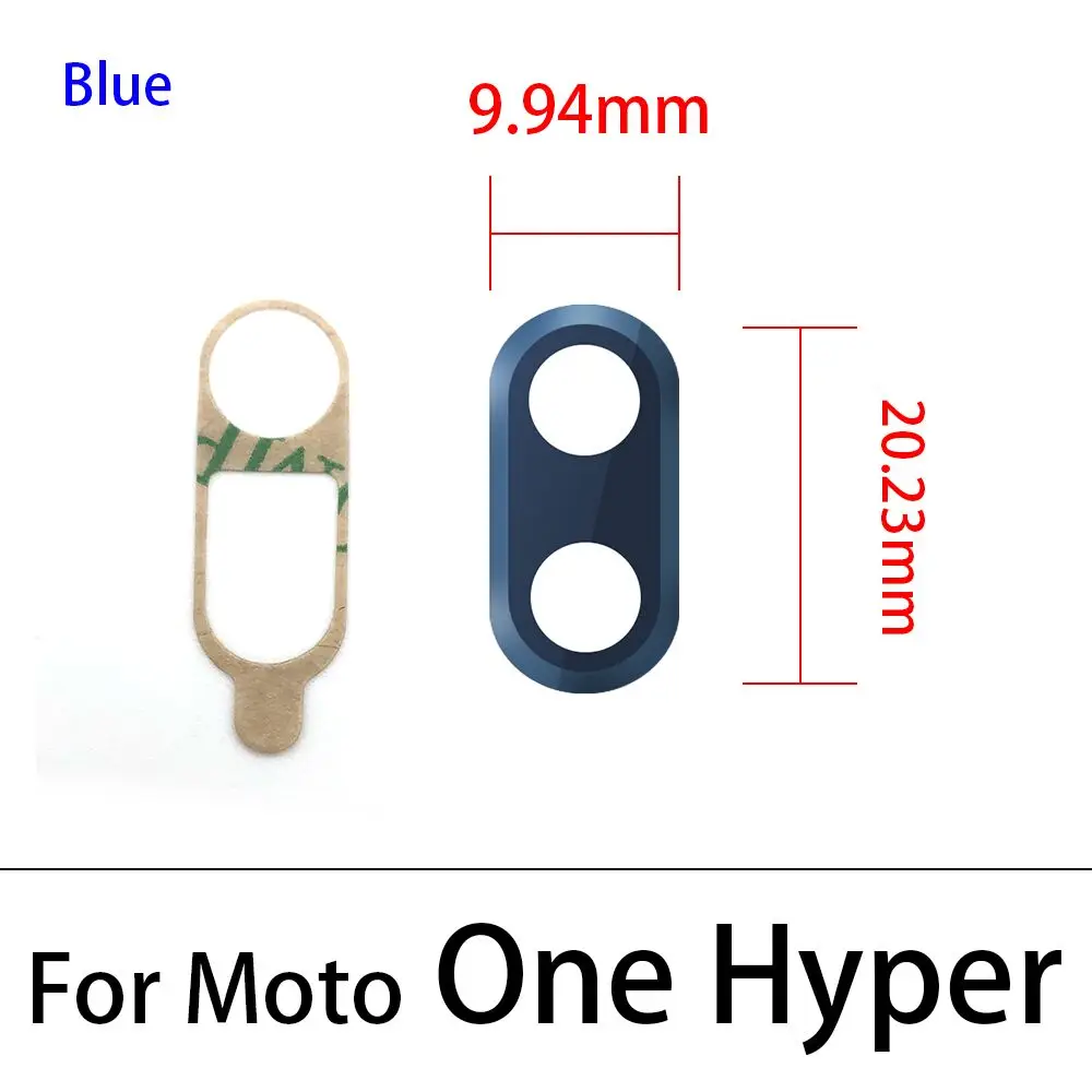 Rear Back Camera Glass Lens For Moto E 2020 E7 E5 Plus One Hyper One Fusion G 5G Play G10 G20 G30 G Stylus Camera Glass Lens photo frame phone Housings & Frames