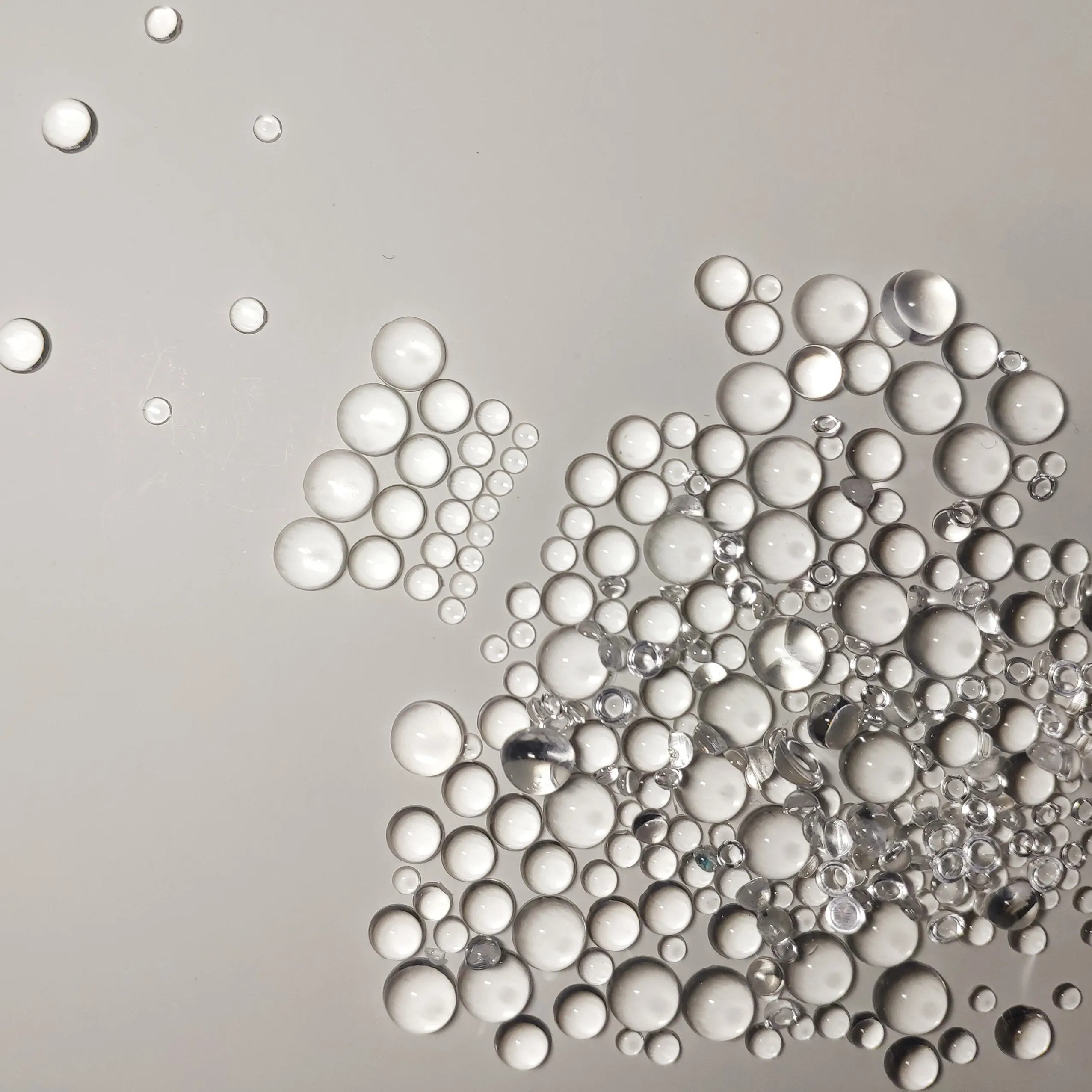 350Pcs Mezza Sfera Simulazione Dewdrop Waterdrop Card Making Accessori Trasparente Flatback Scrapbook Deco Cabochon