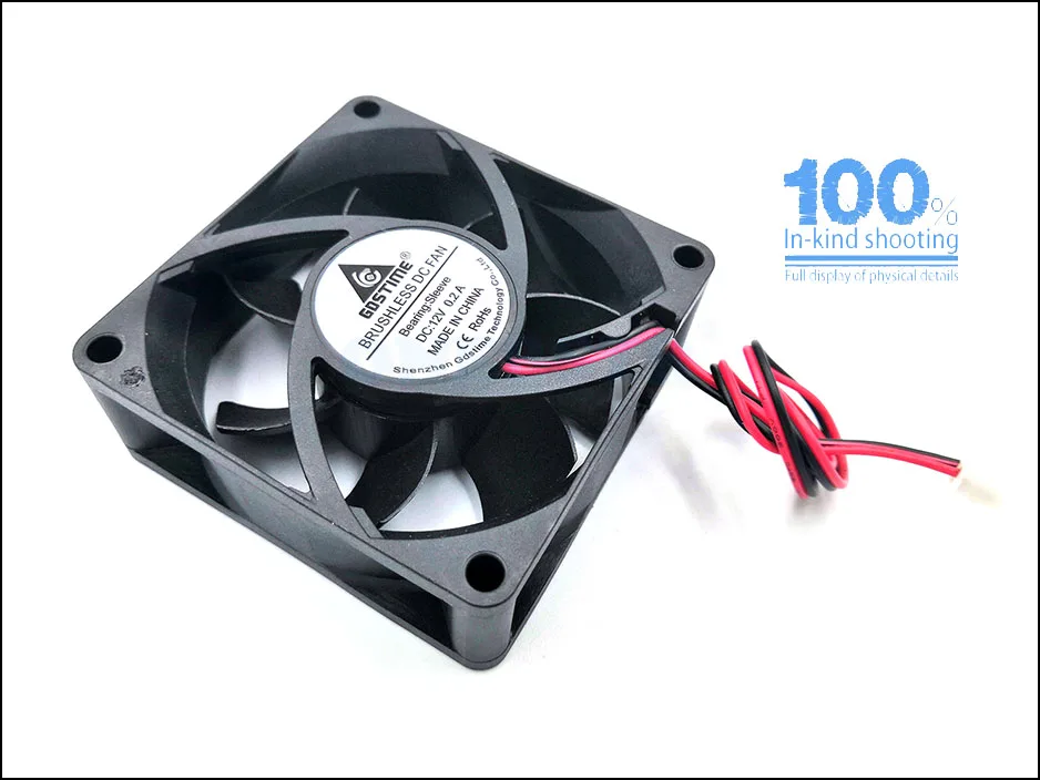 7025 Brushless Fan DC 12V 24V 70X70X25mm Computer PC CPU Case Cooling Fan 7cm 70mm 2PIN 3PIN XH254 Cooler Fans free shipping 12