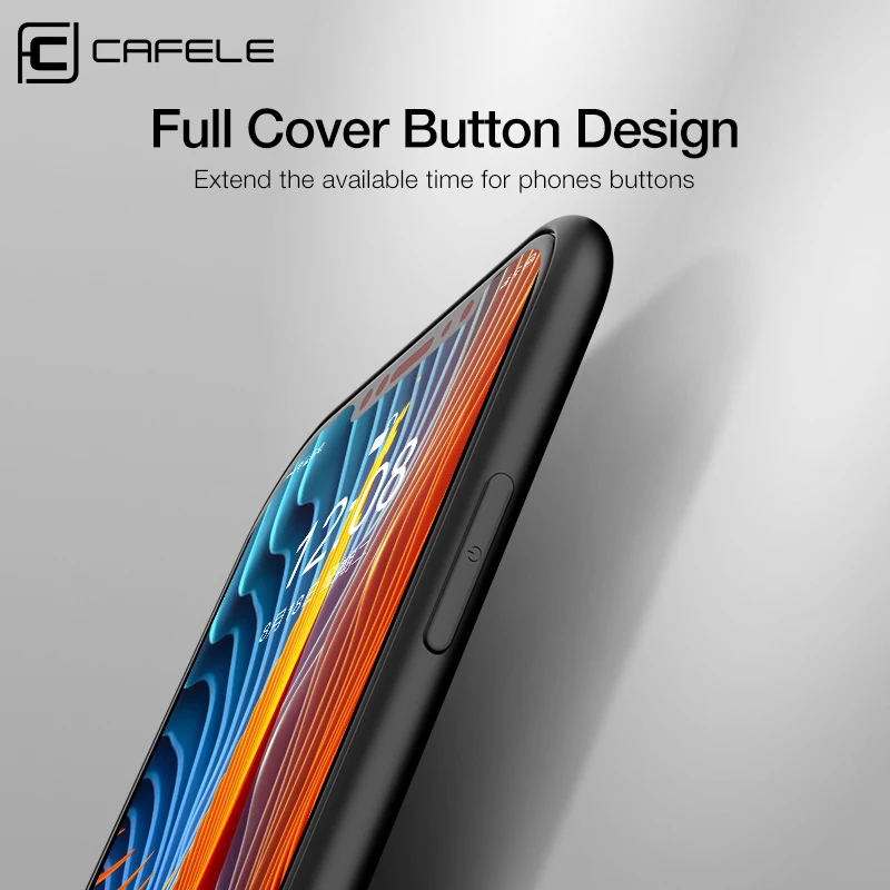 Мягкий чехол Cafele для iPhone 11 Pro Max, тонкий чехол из ТПУ для телефона Apple iPhone 11 promax, силиконовый чехол для задней панели, удобный для кожи
