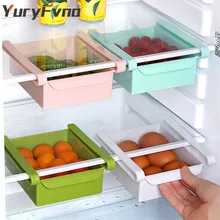 YuryFvna чертежная коробка для хранения холодильника держатель Органайзер для морозилки стеллаж для хранения еды контейнер держатель
