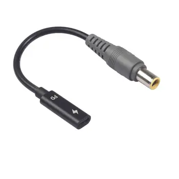 

Type-C Female to 7.9mm Male Power Cable Adapter for Le-novo Thinkpad Laptop Line accessories