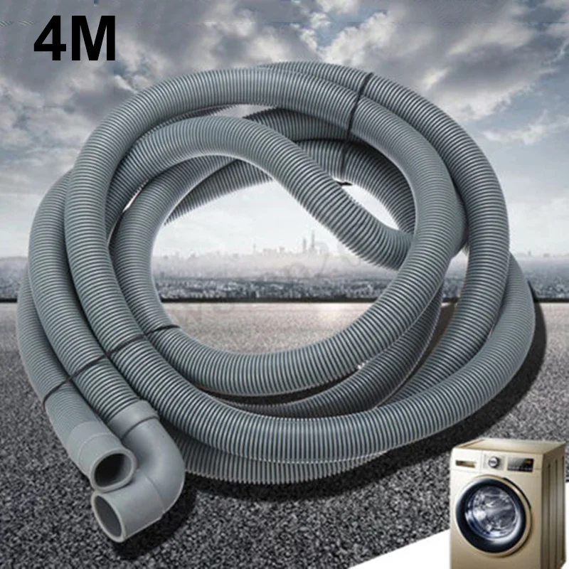 

Water Pipe Connector Drain Hose Anti Corrosion Flexible 4Metre Flush Durable