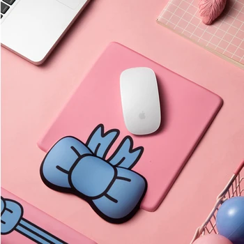 

3D Mouse Pad Wrist Support Rest Anime Cute Girl Ergonomic Soft Silicon Mousepad Computer Keyboard Gaming Mouse pad Gamer Mat