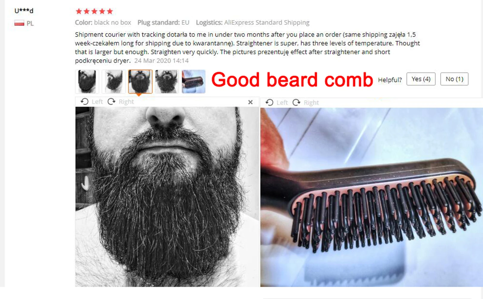Alisamento de Cabelo Modelador de Cabelo Escova de Cabelo Ferro Barba Grooming Alisamento Escova Homem Alisador Estilo Profissional Pente Quente 2 Computers & Electronics