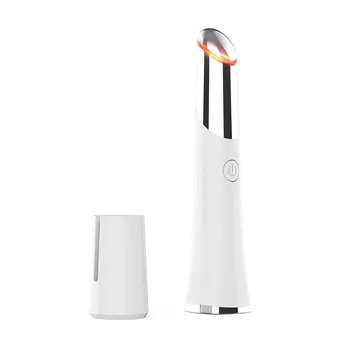 

Rechargeable Electric Heated Sonic Eye Massager Face Eye Massager Roller Wand Eliminating Wrinkles Blue Light