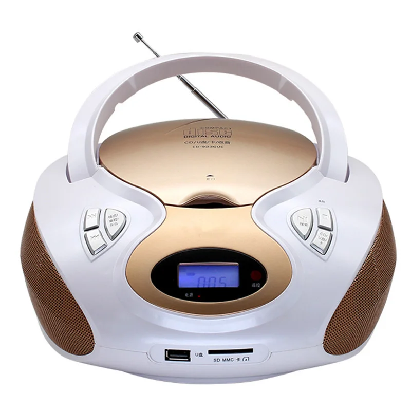 Портативный CD-плеер устройство для обучения плода USB-интерфейс SD-карта/MMC/MS