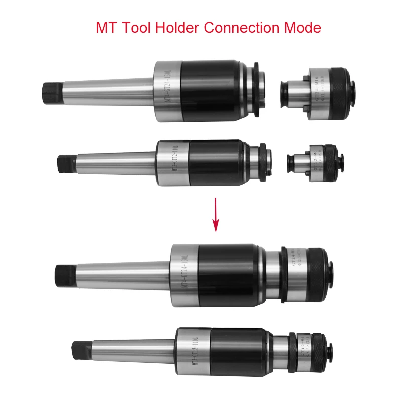 CHUNSHENN MT4 GT12 Tapping Tool Holder Floating Expandable Tapping Chuck for CNC Machine Mill Lathe Cutting Tools CHUNSHENN MT4 GT12 Tapping Tool Holder Floating Expandable Tapping Chuck for CNC Machine Mill Lathe Cutting Tools