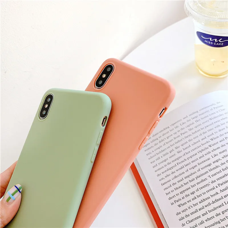 Мягкий силиконовый чехол NFH Candy Для huawei P30 Lite P20 Pro матовая задняя крышка на Honor 10 Lite Honor 20 Pro Y6 Prime TPU Shell