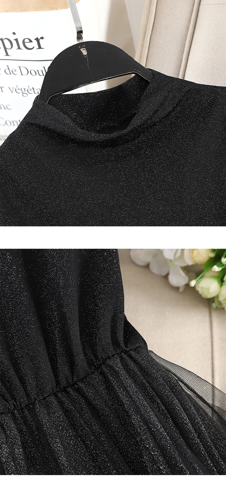 ALPHALMODA тонкий свитер с v-образным вырезом+ гофрированный с сеткой платье из двух частей женский костюм плиссированный пояс вязаный костюм+ низ платье комплект