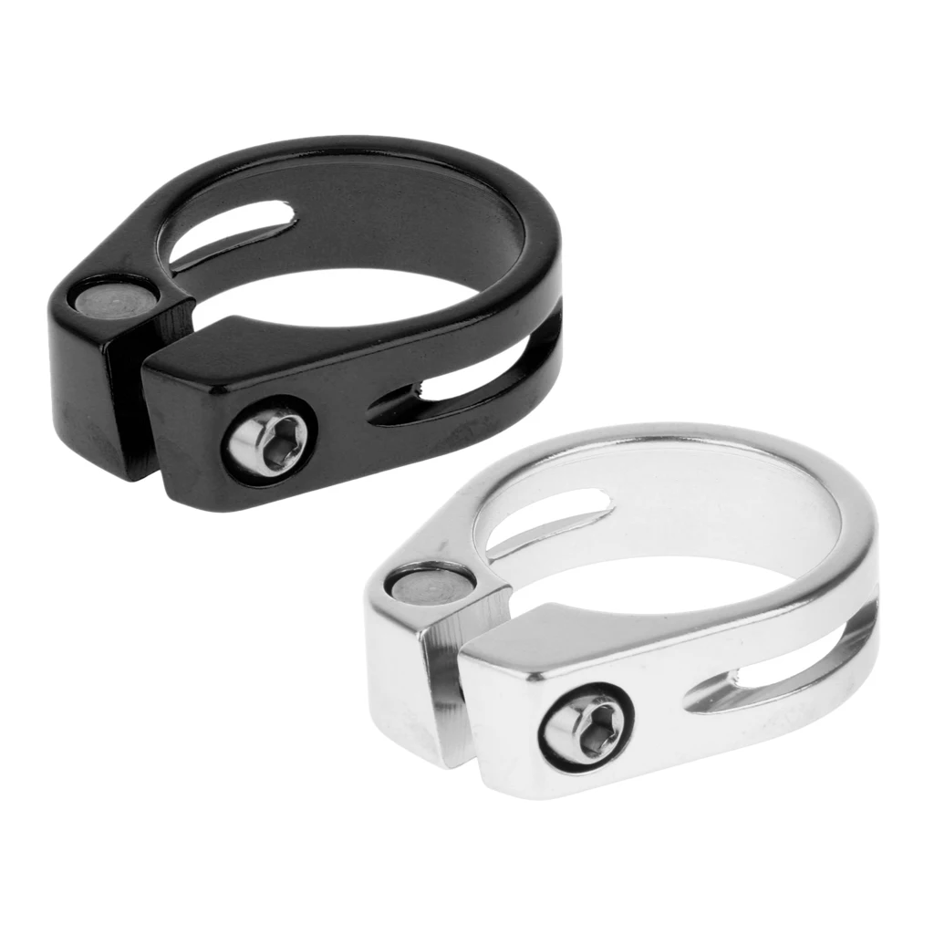 Pack of 2 Alloy Cycling Bike Bicycle Quick Release Seat Post Clamp 34.9mm
