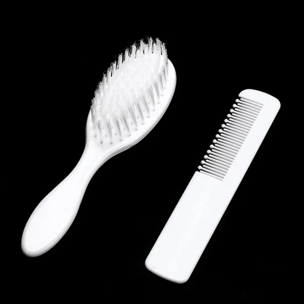 Baby Hair Brush and Comb Set for Newborns Toddlers Infant Safety Healthcare Grooming Kit Scalp Massage | Бытовая техника