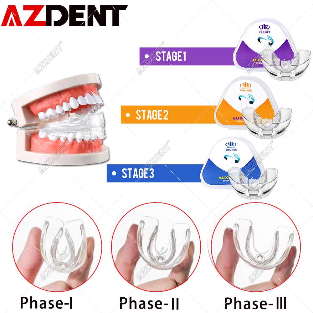 Зубные ортодонтические приборы Azdent тренировочные зубные брекеты Брекеты для