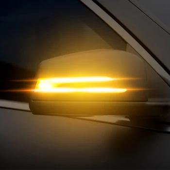 

Waterproof Super Bright Rearview Mirror Lumen Lamp 1 Simple Installation Yellow For C/E/S Class GLA/CLA/CLS