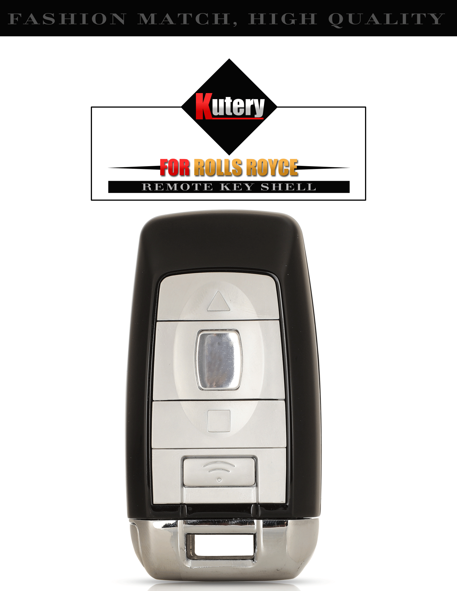Car Key  New Smart Key for RollsRoyce Phantom Style Remote Car Key Fob  315MHZ or 433MHZ or 868MHZ for BMW F 3 5 7 Series Uncut Blade 433MHZ   Amazonae