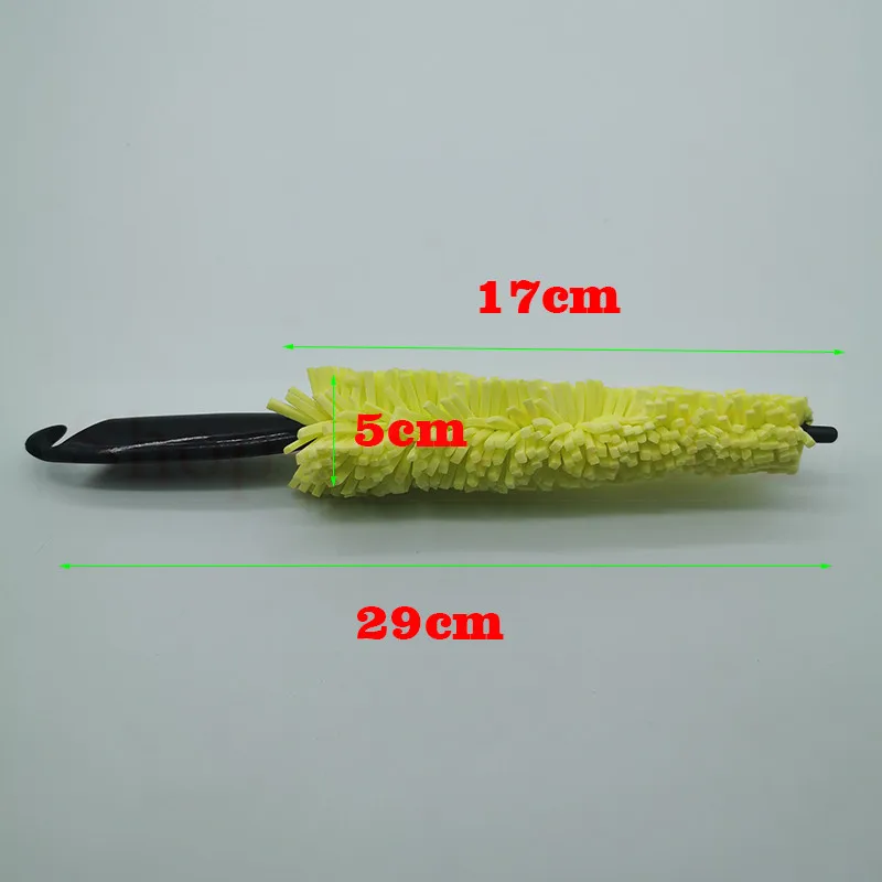 Car Wheel Wash Brush Plastic Handle Vehicle Cleaning Brush Wheel Rims Tire Washing Auto Scrub Car Wash Sponges Tools