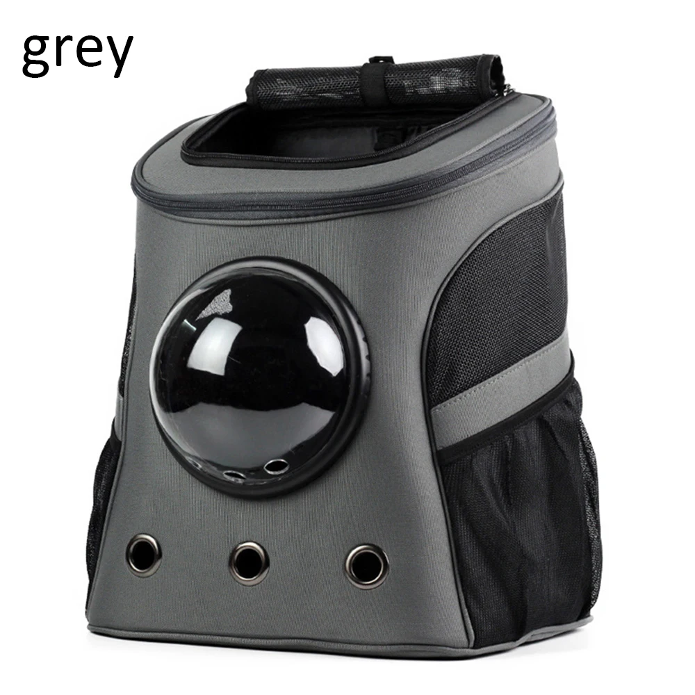 grey Модные Cat Рюкзак окна астронавт сумка дышащая кошка рюкзак для переноски собак Портативный дорожная сумка; товары для домашних животных - Цвет: grey