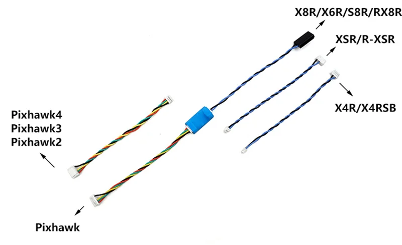 Высокое качество FrSky Yaapu телеметрический конвертер Кабель Pixhawk к Horus X10S X12S Taranis X9DP QX7/X7S умный приемник с портом X8R X4R