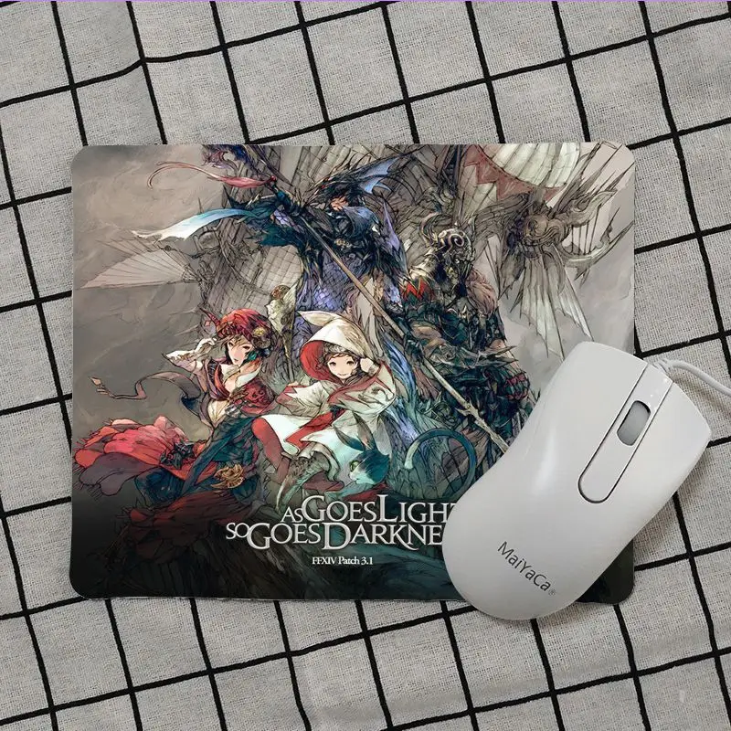 Maiya Высокое качество FINAL FANTASY 14 силиконовый коврик для мыши игра топ продаж