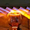 Globe Antique Whiskey Wine bottle Brandy Dispenser With Wood Stand Home Bar  4