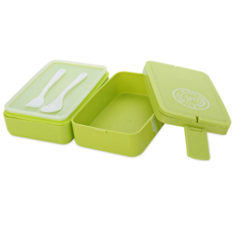 

3 Layers Lunch Box Case Microwave Bento Box Japanese Style Lunch Container Top