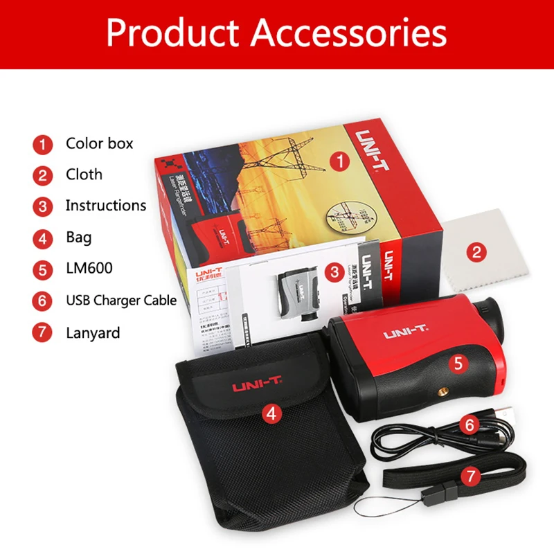 UNI-T Telescope Laser Distance Meter Hunting Golf Rangefinder 600m 1500m Outdoor Trena Telemetre Laser Distance Measuring Tool UNI-T Telescope Laser Distance Meter Hunting Golf Rangefinder 600m 1500m Outdoor Trena Telemetre Laser Distance Measuring Tool