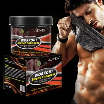 

Canned Abdominal Muscle Cream Men's Fat Burning Fitness Sweating And Oil Firming 200g Weight Loss Cream