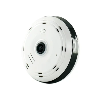 

Ip Camera Fisheye Panoramic Camera 1080P Wireless Home Network Camera Eu Plug