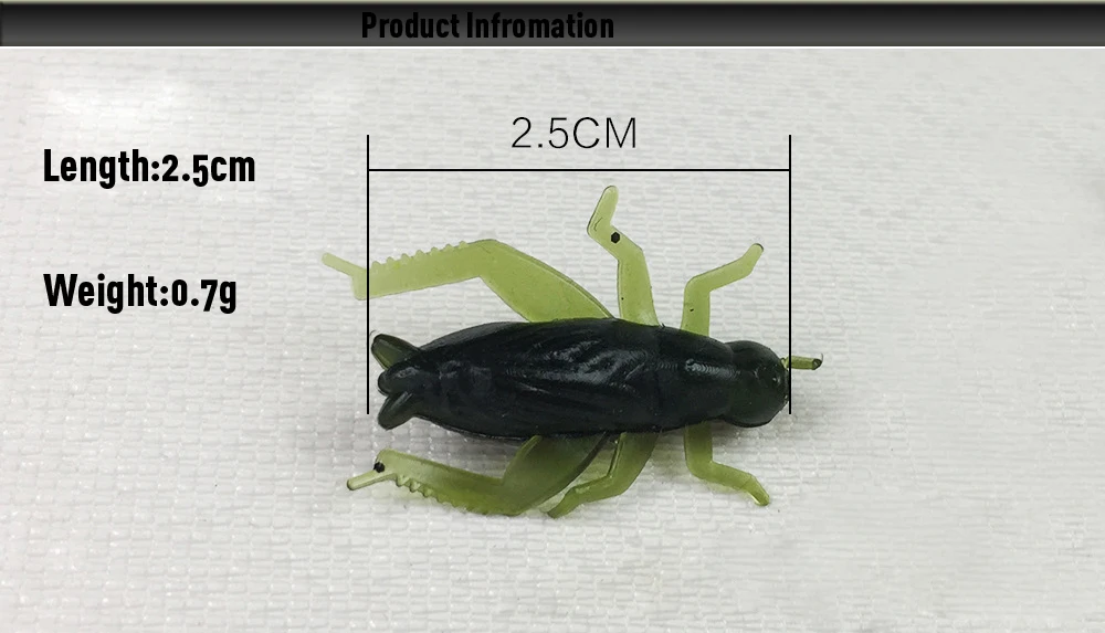 JACKFISH 50 шт. мягкие приманки Larva 25 мм 0,7 г искусственные приманки рыболовный червь силиконовый бас Щука приманка джиггинг пластиковые приманки
