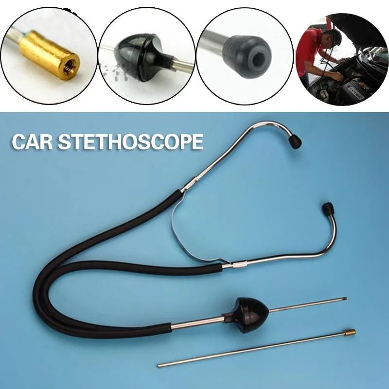 

Engine Block Stethoscope Car Detector Diagnostic Tool Mechanics Tester Tools Car Stethoscope For All Cars Engine Analyzer