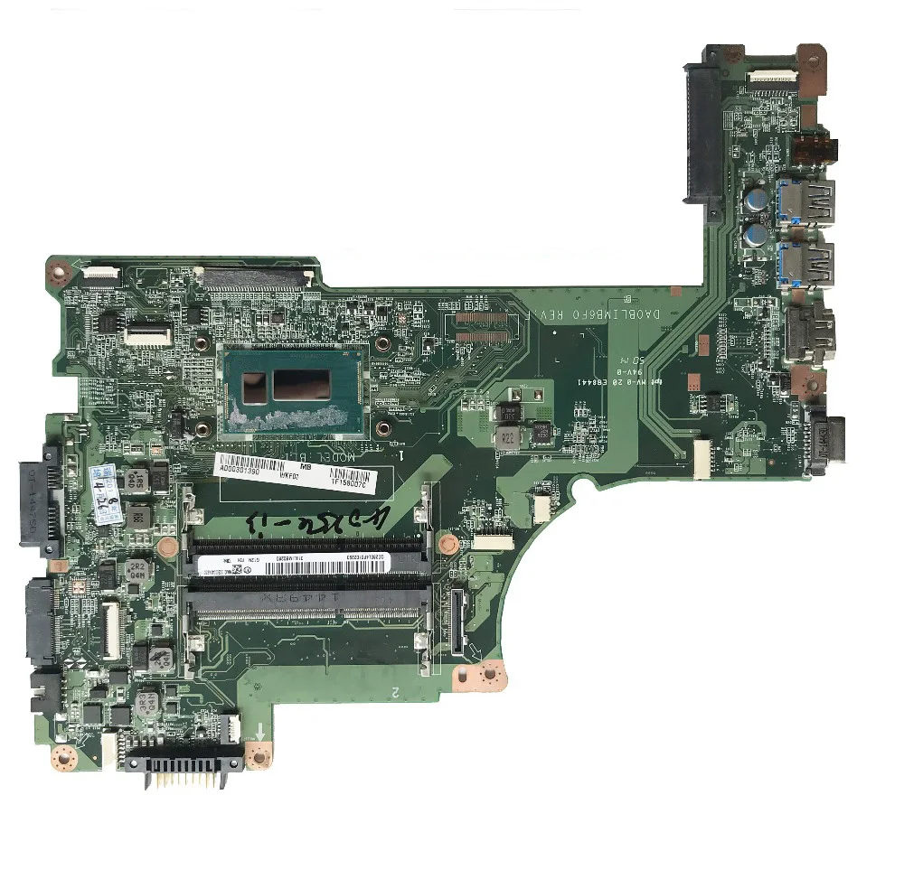 

Excellent For Toshiba L55T-B L55-B L55T Series Laptop Motherboard With i3-4025U A000301390 DA0BLIMB6F0 REV:F 100% working