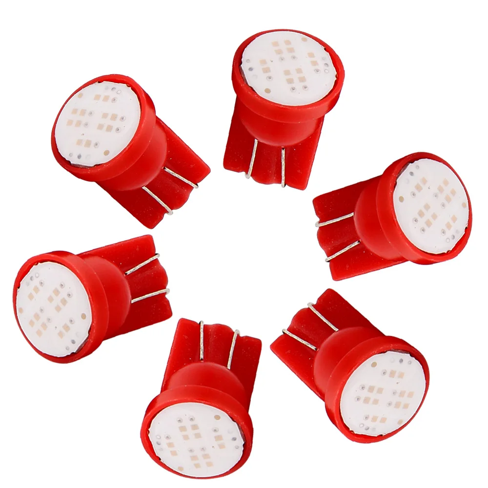 YM E яркий 10X T10 194 168 W5W 24V 12V COB 2W Светодиодный Автомобильные фары Подсветка салона