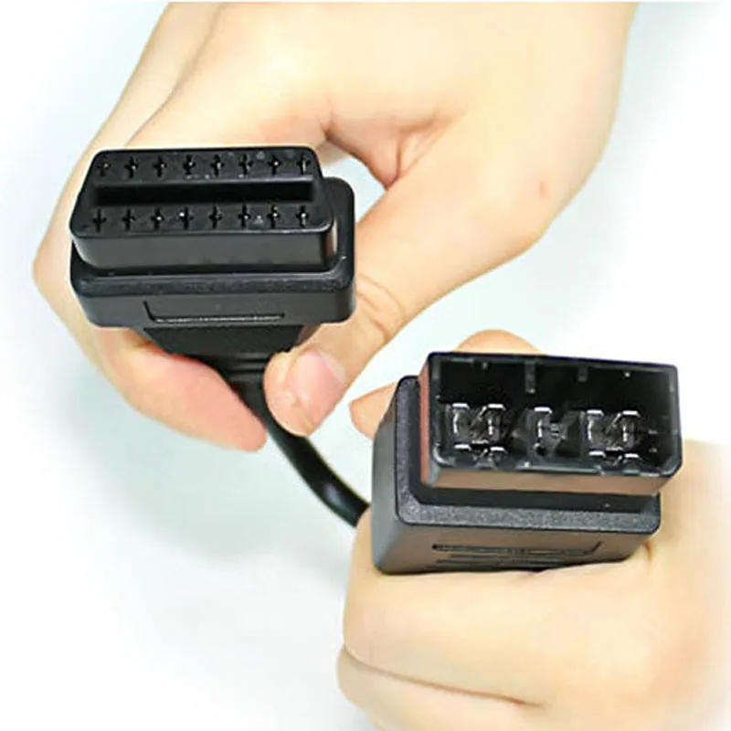 Для Subaru 9pin кабель OBD1 к obd2 16 pin привести диагностический интерфейс кабеля 9 OBDII