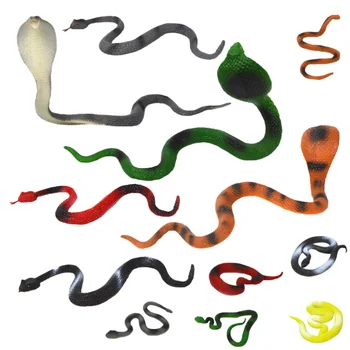 

1 Set Small Fun Scary Plastic Snake Model Cobra Toy Snake Toy for Party Decoration