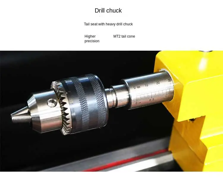 Высококачественный 600A мини токарный станок из нержавеющей стали токарный станок бытовой металлический деревообрабатывающий токарный станок 110 В/220 В бесщеточный кВт