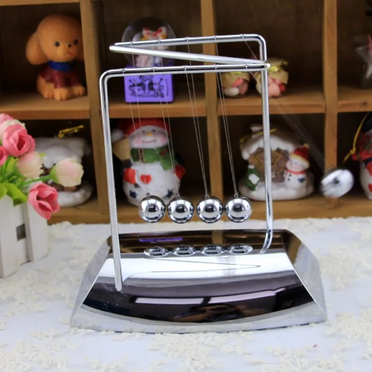 

Office table decorations Crafts Newton's cradle free shipping